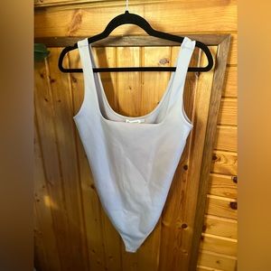 NWOT Good American Scuba Tank Bodysuit (actual color shown in photos)